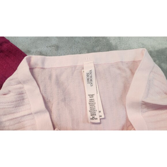 Victoria’s Secret Women's Size Medium Red/Pink 2 Pair Seamless Hiphugger Panty - Picture 3 of 8